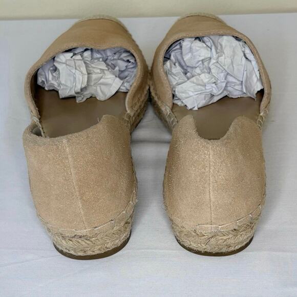 Steve Madden Leema Espadrille Slip-on Shoes Women's 9.5 | Beige | Suede | EUC - Picture 5 of 9